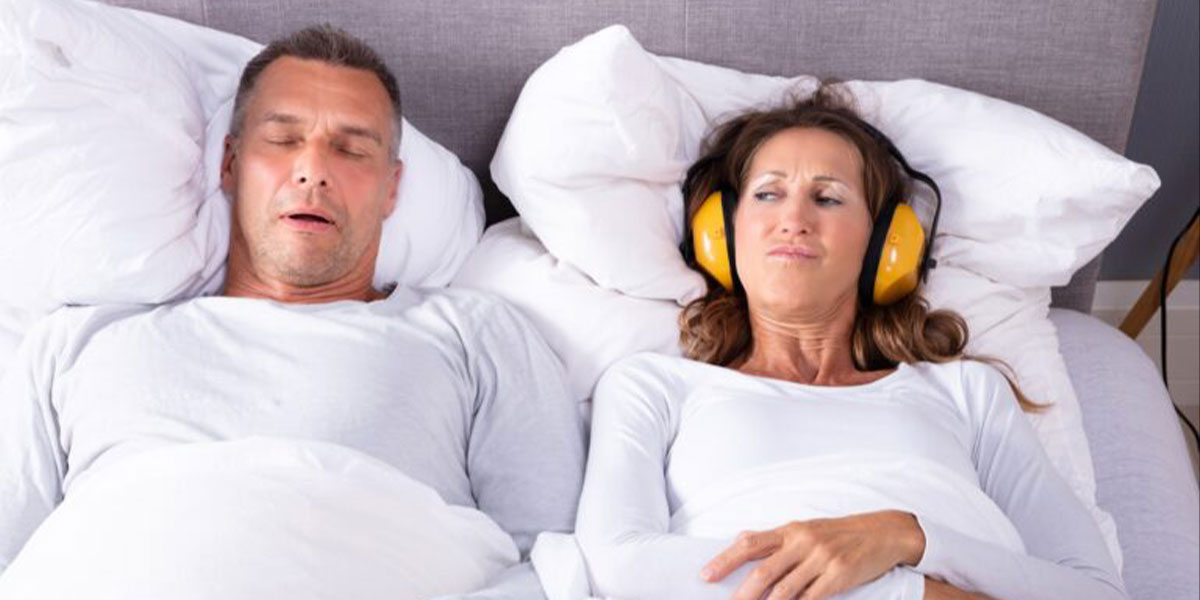 خروپف در زنان و مردان