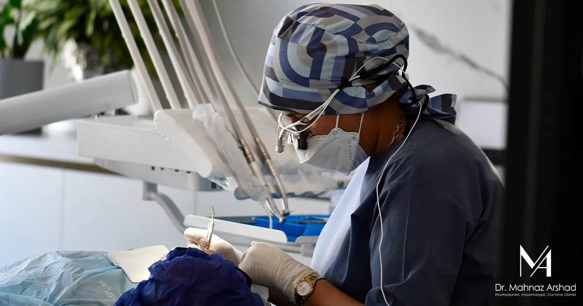 تأثیر فشار فک شبانه بر ایمپلنت